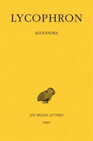 Cover of Lycophron, Alexandra