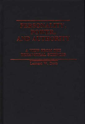 Book cover for Personality, Power, and Authority