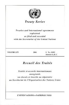 Book cover for Treaty Series 2375 I