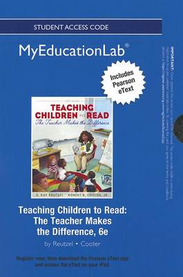 Book cover for NEW MyLab Education with Pearson eText -- Standalone Access Card -- for Teaching Children to Read