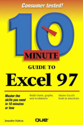 Cover of 10 Minute Guide to Excel 97