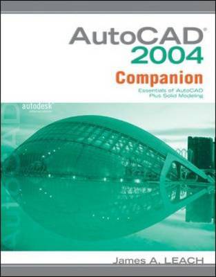 Book cover for AutoCAD 2004 Companion with AutoCAD 2005 Update