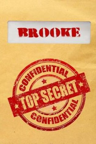 Cover of Brooke Top Secret Confidential