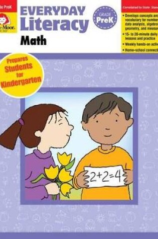 Cover of Everyday Literacy Math Grade Pre-K