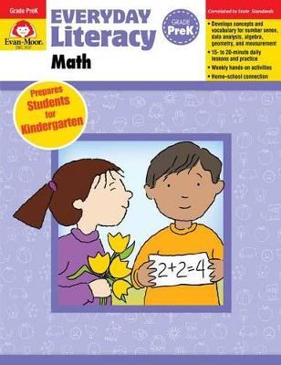 Cover of Everyday Literacy Math Grade Pre-K