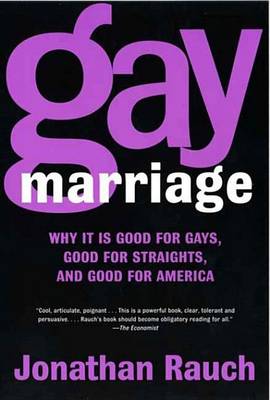 Book cover for Gay Marriage