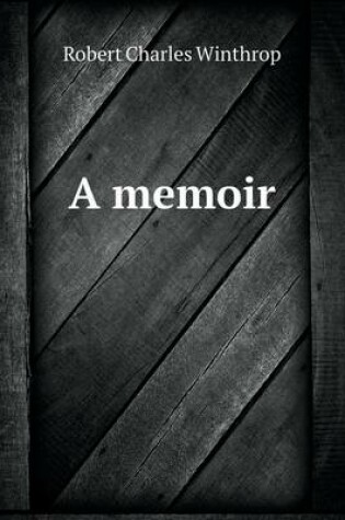 Cover of A memoir