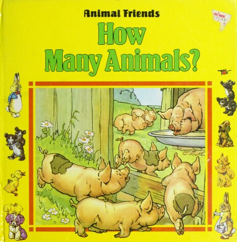 Book cover for How Many Animals?