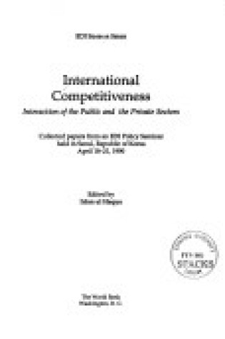 Cover of International Competitiveness