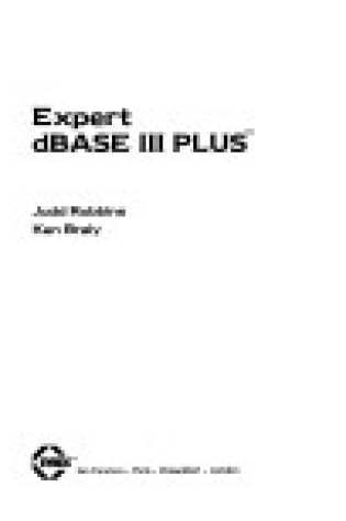 Cover of Expert dBase III Plus