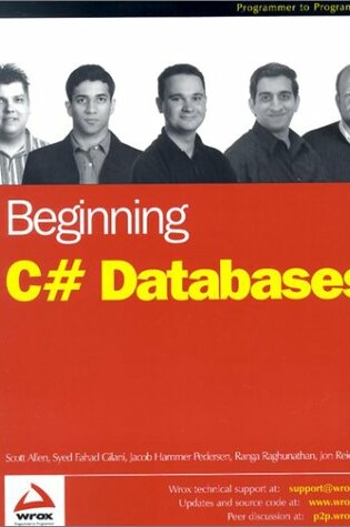 Cover of Beginning C# Databases