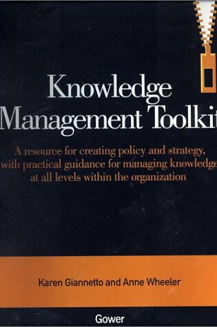 Cover of Knowledge Management Toolkit