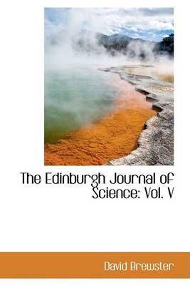 Book cover for The Edinburgh Journal of Science