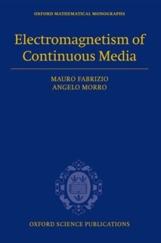 Cover of Electromagnetism of Continuous Media