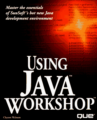 Book cover for Using Java Workshop