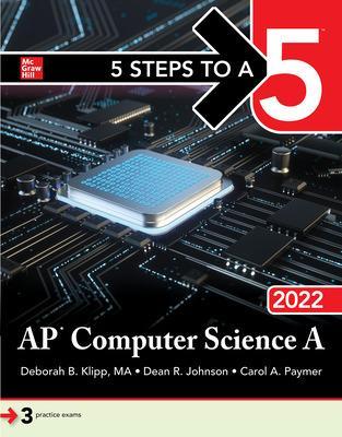 Book cover for 5 Steps to a 5: AP Computer Science A 2022