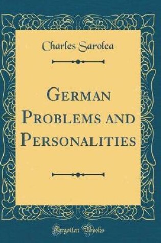 Cover of German Problems and Personalities (Classic Reprint)