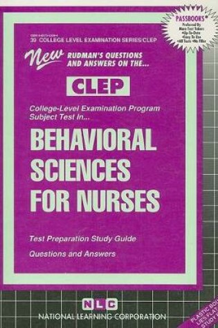 Cover of Behavioral Sciences for Nurses