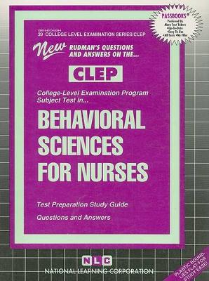 Book cover for Behavioral Sciences for Nurses