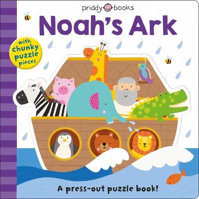 Book cover for Puzzle and Play: Noah's Ark