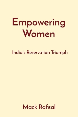 Book cover for Empowering Women