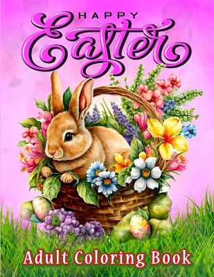 Book cover for Easter Coloring Book for Adults