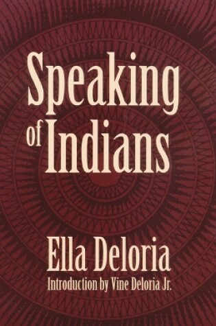 Cover of Speaking of Indians