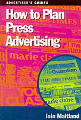 Cover of How to Plan Press Advertising