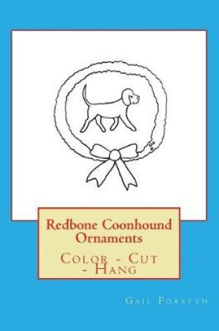 Cover of Redbone Coonhound Ornaments