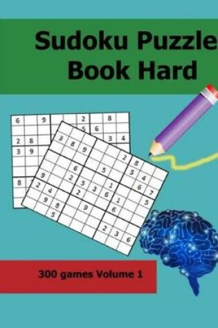 Cover of Sudoku Puzzles Book Hard Level