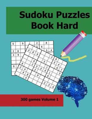 Book cover for Sudoku Puzzles Book Hard Level