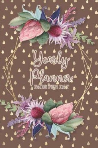 Cover of Yearly planner - Page per day