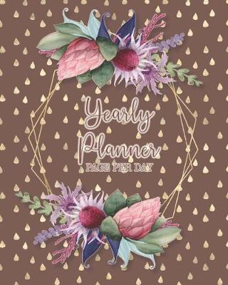 Book cover for Yearly planner - Page per day