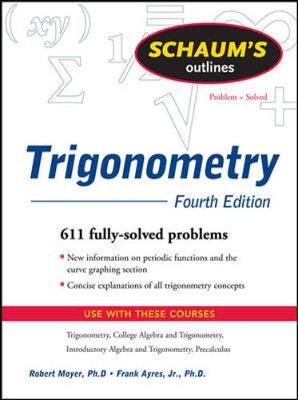 Book cover for Schaum's Outline of Trigonometry, 4ed