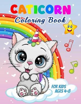 Book cover for Caticorn Coloring Book