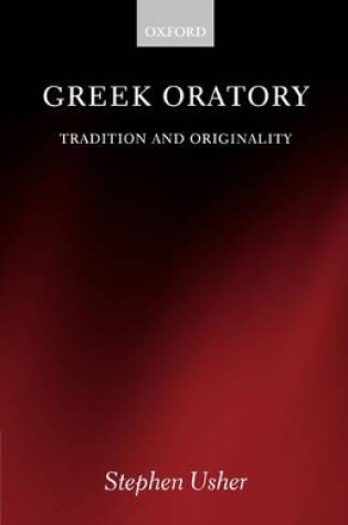 Cover of Greek Oratory