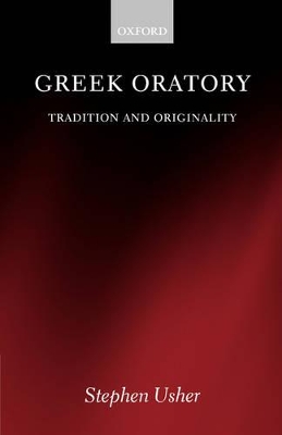 Book cover for Greek Oratory