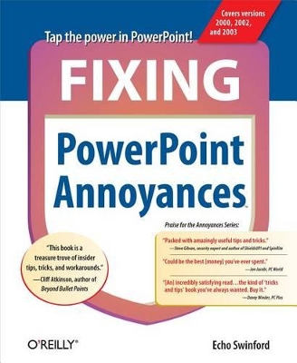 Book cover for Fixing PowerPoint Annoyances