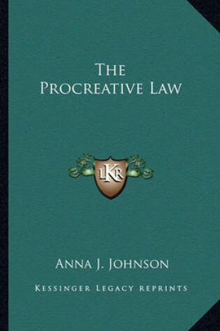 Cover of The Procreative Law