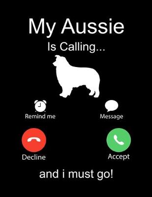 Book cover for My Aussie is Calling