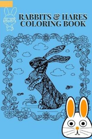 Cover of Rabbits and hares Coloring Book