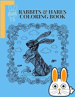 Book cover for Rabbits and hares Coloring Book