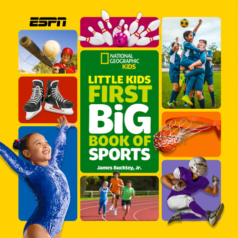 Book cover for National Geographic Little Kids First Big Book of Sports