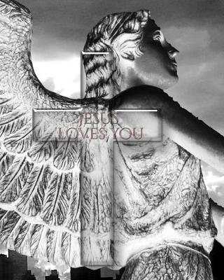 Book cover for Angel God loves you creative journal