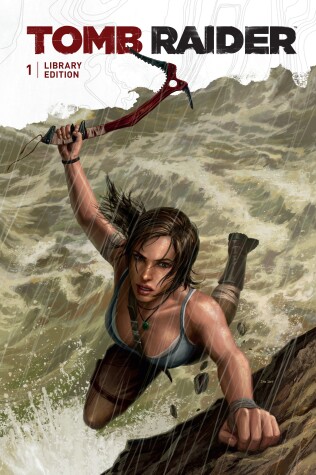 Book cover for Tomb Raider Library Edition Volume 1