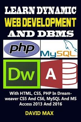 Book cover for Learn Dynamic Web Development and DBMS