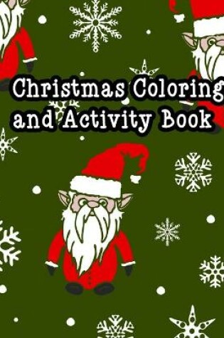 Cover of Christmas coloring and activity book