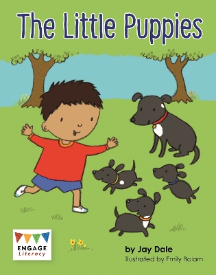 Book cover for The Little Puppies