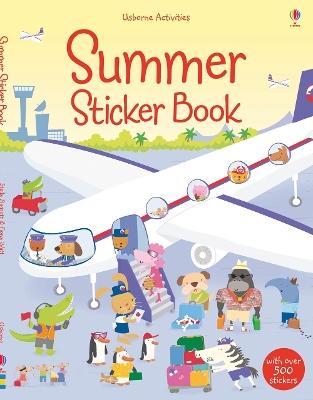 Book cover for Summer Sticker Book