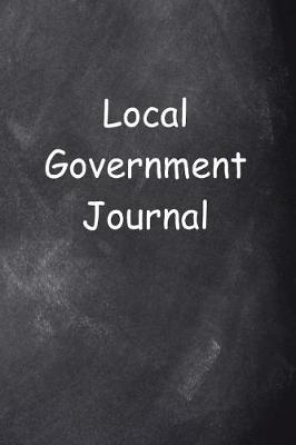 Book cover for Local Government Journal Chalkboard Design